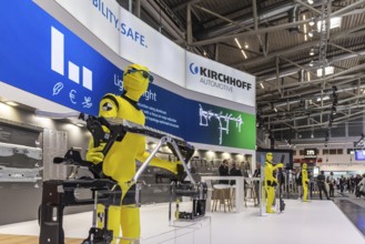 Exhibition stand of the automotive supplier Kirchhoff Automotive. IAA MOBILITY in Munich. The motor