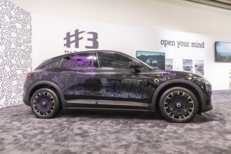 Keith Haring Art Car. Smart. IAA MOBILITY in Munich. The motor show presents itself as a holistic