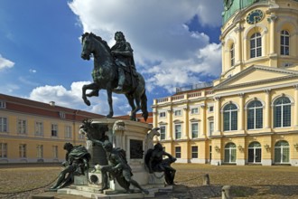Equestrian statue of the Great Elector in the Court of Honour, Charlottenburg Palace, Berlin,