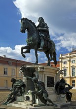 Equestrian statue of the Great Elector in the Court of Honour, Charlottenburg Palace, Berlin,