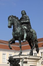 Equestrian statue of the Great Elector in the Court of Honour, Charlottenburg Palace, Berlin,