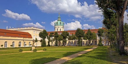 Park at the Great Orangery with Charlottenburg Palace, Berlin, Germany