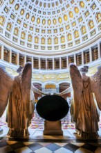 Interior of the Liberation Hall with goddesses of victory, Kelheim, Danube Valley, Lower Bavaria,