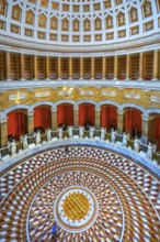 Interior of the Liberation Hall with goddesses of victory, Kelheim, Danube Valley, Lower Bavaria,