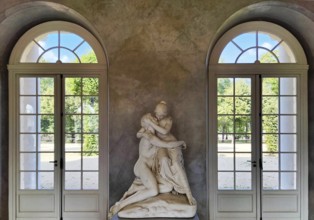 Sculpture Hero and Leander by Karl Steinhäuser, Charlottenburg Palace, Berlin, Germany