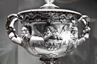 Centrepiece in the shape of the Warwick vase for Prince Carl, Charlottenburg Palace, Berlin,