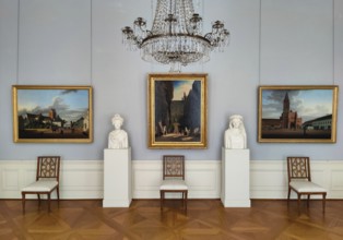 Interior, New Wing, Charlottenburg Palace, Germany