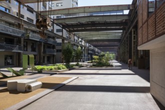 The former factory building of the Georg fisherman AG steel foundry, cultural monument, residential