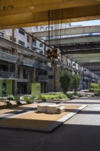The former factory building of the Georg fisherman AG steel foundry, cultural monument, residential