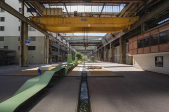 The former factory building of the Georg fisherman AG steel foundry, cultural monument, residential