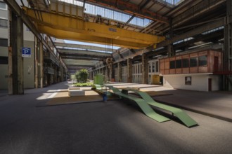 The former factory building of the Georg fisherman AG steel foundry, cultural monument, residential