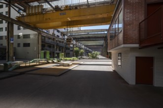 The former factory building of the Georg fisherman AG steel foundry, cultural monument, residential