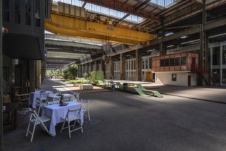 The former factory building of the Georg fisherman AG steel foundry, cultural monument, residential