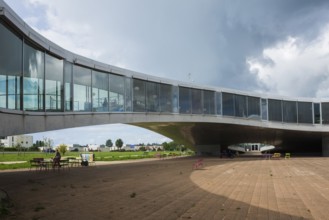 Rolex Learning Centre, SANAA architects, École polytechnique fédérale de Lausanne, EPFL, Lausanne,