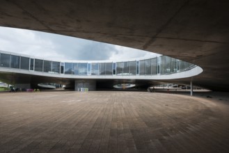 Rolex Learning Centre, SANAA architects, École polytechnique fédérale de Lausanne, EPFL, Lausanne,