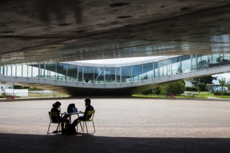 Rolex Learning Centre, SANAA architects, École polytechnique fédérale de Lausanne, EPFL, Lausanne,