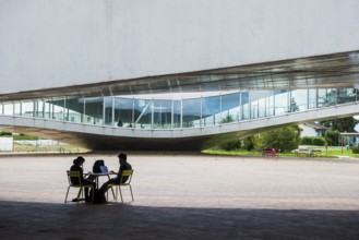 Rolex Learning Centre, SANAA architects, École polytechnique fédérale de Lausanne, EPFL, Lausanne,