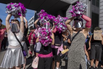 Germany, Berlin, 20/09/2025, protests against the March for Life demanding the abolition of