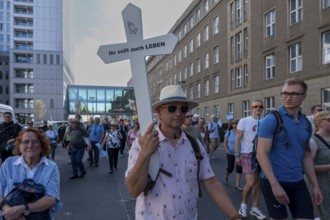 Germany, Berlin, 20/09/2025, Anti-abortion activists demonstrate in Berlin, initiated by the