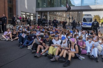 Germany, Berlin, 20/09/2025, protests against the March for Life demanding the abolition of