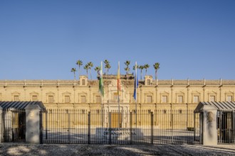 View of Andalusian parlament in Seville, Spain