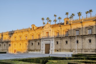 View of Andalusian parlament in Seville, Spain