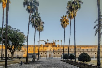 View of Andalusian parlament in Seville, Spain