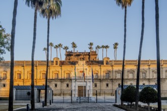 View of Andalusian parlament in Seville, Spain