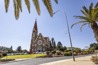 Christuskirche is a historic Lutheran church built between 1907 and 1910 during the German colonial