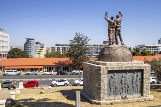 Windhoek, Namibia - 11 August, 2025: the Alte Feste is a fortress and museum