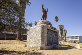 Windhoek, Namibia - 11 August, 2025: the Alte Feste is a fortress and museum