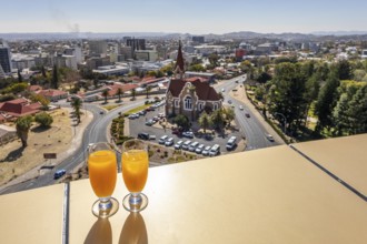 Windhoek Sky Restaurant is an upscale dining venue located on the 4th floor of the Independence