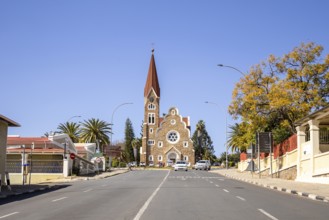 Christuskirche is a historic Lutheran church built between 1907 and 1910 during the German colonial