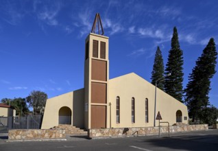 Dutch Reformed Church, Oranjemund, Diamond Sperrgebiet, Karas Region, Namibia