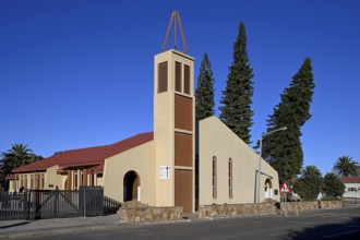 Dutch Reformed Church, Oranjemund, Diamond Sperrgebiet, Karas Region, Namibia