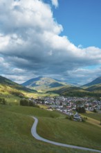 View of the village in San Candido, San Candido, Val Pusteria, Sesto Dolomites, Dolomites, South
