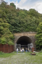 Entrance to the Old Engelberg Tunnel, first motorway tunnel in Germany, 1944 and 1945 production