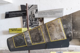 Wing, documentation centre in the old Engelberg tunnel, first motorway tunnel in Germany, 1944 and