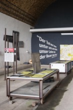 Documentation centre in the old Engelberg tunnel, first motorway tunnel in Germany, 1944 and 1945