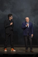 Fabrice Becker (Creative Director) and Marek Lieberberg (CEO Live Nation Germany) in front of the
