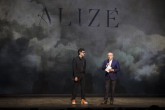 Fabrice Becker (Creative Director) and Marek Lieberberg (CEO Live Nation Germany) in front of the