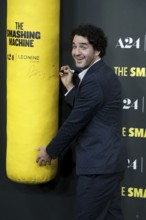 Bennie Safide at the premiere of THE SMASHING MACHINE, at the Zoo Palast in Berlin on 22/09/2025