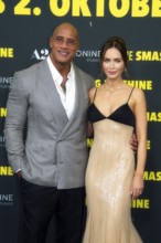 Dwayne Johnson, Emily Blunt, THE SMASHING MACHINE, Red Carpet for the German premiere at ZOO