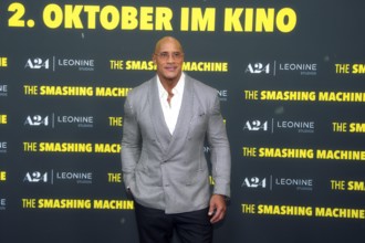Dwayne Johnson, THE SMASHING MACHINE, Red Carpet for the German premiere at ZOO PALAST, Berlin, 22