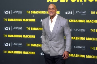Dwayne Johnson, THE SMASHING MACHINE, Red Carpet for the German premiere at ZOO PALAST, Berlin, 22