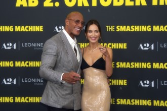 Dwayne Johnson, Emily Blunt, THE SMASHING MACHINE, Red Carpet for the German premiere at ZOO