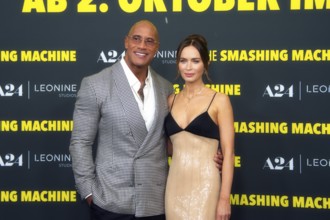 Dwayne Johnson, Emily Blunt, THE SMASHING MACHINE, Red Carpet for the German premiere at ZOO