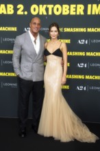 Dwayne Johnson, Emily Blunt, THE SMASHING MACHINE, Red Carpet for the German premiere at ZOO
