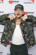Bailey Zimmerman at the 2025 iHeartRadio Music Festival held at T-Mobile Arena in Las Vegas, USA on