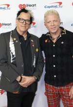 Noodles and Dexter Holland of The Offspring at the 2025 iHeartRadio Music Festival held at T-Mobile